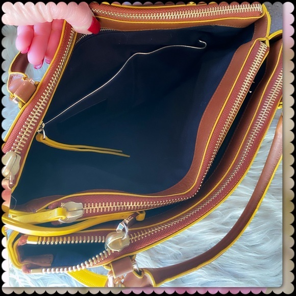 COACH BOUROUGH BAG IN SADDLE / BRITISH TAN
BEAUTIFUL PEBBLED LEATHER - Picture 13 of 16